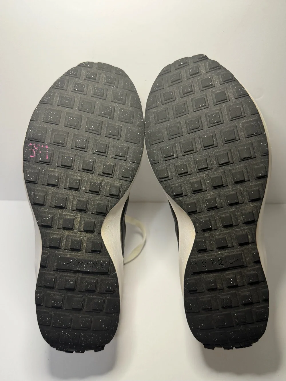 Nike Waffle Debut Cream & Black Women's Athletic Sneakers